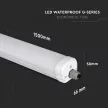 V-TAC 48W Vízálló sorolható LED armatúra 150 cm 120° CREE CHIP 4000K IP65 - 2162876