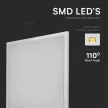 V-TAC Falon kívüli és süllyeszthető LED panel 36W 595 x 595 mm (SAMSUNG CHIP) 4000K - 216380