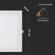 V-TAC Süllyeszthető négyzet alakú PRÉMIUM MINI LED panel 36W 4000K - 216430