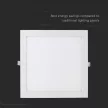 V-TAC Süllyeszthető négyzet alakú PRÉMIUM MINI LED panel 36W 4000K - 216430