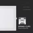 V-TAC Süllyeszthető négyzet alakú PRÉMIUM MINI LED panel 36W 4000K - 216430