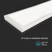 V-TAC Falon kívüli és süllyeszthető LED panel 40W 110lm/W 1200 x 300 mm 4000K  - 216625