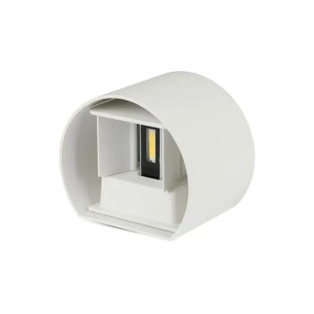   V-TAC 5W led fali lámpatest kerek, fehér 4000K - IP65 - 217091