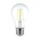 V-TAC Átlátszó LED izzó filament COG  E27 A60 4W 6500K gömb - 217120