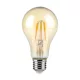 V-TAC Borostyán LED izzó filament COG  E27 A60 10W 2200K gömb - 217157