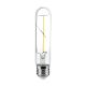 V-TAC Átlátszó LED filament COG lámpa E27 T30 2W 3000K - 217251