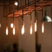 V-TAC Átlátszó LED izzó filament COG  E27 T30 2W 3000K - 217251