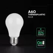 V-TAC LED izzó  E27 A60 8.5W 200° 4000K gömb (Cree Chip) - 2172616