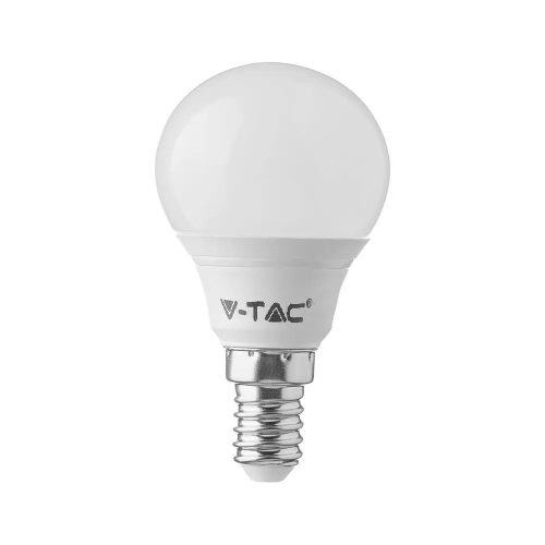 V-TAC LED lámpa csomag (3 db) E14 P45 4.5W 180° 3000K kisgömb - 217357