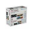 V-TAC 20 x 0.5W LED Fényfüzér 10m 20 izzó EU 3000K - 217439