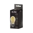 V-TAC Borostyán LED izzó filament COG  E27 A60 12W 2200K gömb - 217457