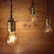 V-TAC Átlátszó LED izzó filament COG  E27 A70 12W 4000K gömb - 217459