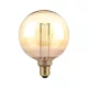 V-TAC Borostyán LED izzó filament COG  E27 G125 4W 1800K - 217475