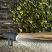 V-TAC LED 12W leszúrható kerti lámpa - szürke - 4000K - 217551