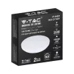V-TAC LED mennyezeti lámpa tejfehér búrával 24W 3 az 1-ben - 217607