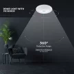V-TAC led mozgásérzékelős lámpa 12W (Cree Chip) 4000K - 218086