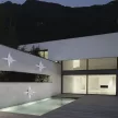 V-TAC 4W led fali lámpatest négyzet, fehér 4000K - IP65 - 218210