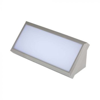   V-TAC 12W LED kültéri lámpa IP65 szürke színű 3000K - 218233