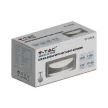 V-TAC 12W LED Fali lámpa lágy fényű IP65 szürke színű 4000K - 218246