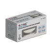 V-TAC 12W LED Fali lámpa lágy fényű IP65 szürke színű 6000K - 218247