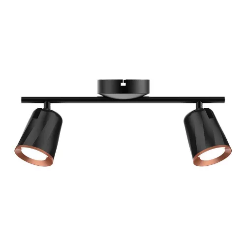 V-TAC LED 12W mennyezeti lámpa fekete - 4000K - 218257