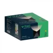 V-TAC LED fali lámpatest 5W fekete 4000K - IP65 - 218283