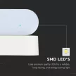 V-TAC LED fali lámpatest 5W fehér 3000K - IP65 - 218286