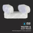 V-TAC 10W LED Fali lámpa mozgatható fehér színű 3000K - IP65 - 218292