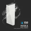 V-TAC LED fali lámpatest 6W fehér 3000K - IP65 - 218295