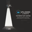 V-TAC LED fali lámpatest 6W fehér 3000K - IP65 - 218295