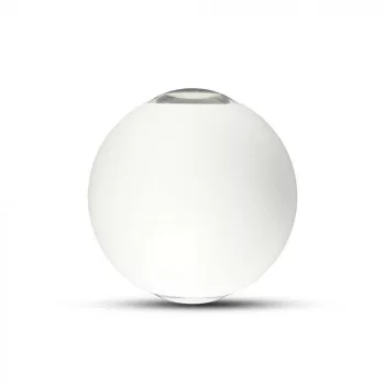   V-TAC 6W LED Fali világítás IP65 fehér színű kerek 4000K - 218302