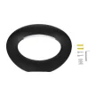 V-TAC 10W LED Fali lámpa fekete színű 3000K - IP65 - 218309