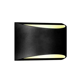 V-TAC LED Fali lámpa 9W IP54 4000K - fekete - 218684