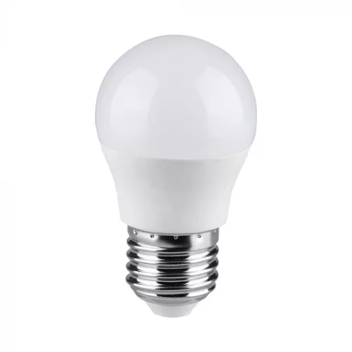V-TAC LED izzó  E27 G45 6.5W 180° 6500K kisgömb (CREE Chip) - 218686