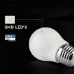 V-TAC LED izzó  E27 G45 6.5W 180° 6500K kisgömb (CREE Chip) - 218686
