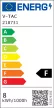 V-TAC LED spotlámpa  GU10 MR16 7.5W 38° 3000K - 218751