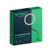 V-TAC LED Szelfi körlámpa -Ring Light- 10W 3in1 - Állvánnyal, Telefontartóval - 23048