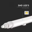 V-TAC 36W Vízálló sorolható LED armatúra 120 cm 120° 6400K IP65 - 23084