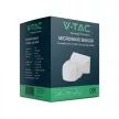 V-TAC mikrohullámú mozgásérzékelő 180° IP65 fehér - 23164