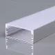 V-TAC Alumínium profil - Falon kívüli - Tejfehér fedlappal - 2000 x 50 x 20 mm - 23178