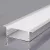 V-TAC Alumínium profil - Süllyeszhető - Tejfehér fedlappal 2000 x 50 x 20 mm - 23179
