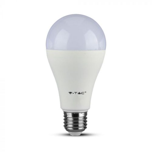 V-TAC LED lámpa E27 A65 15W 200° 6400K gömb (Samsung Chip) - 23213