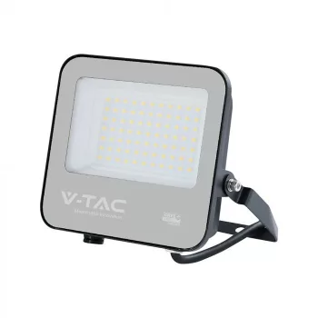   V-TAC 50W LED reflektor 115° 4000K 135LM/W fekete házas (CREE Chip) - 232166
