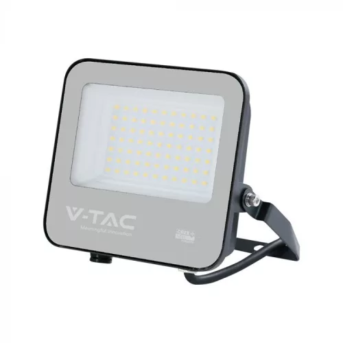 V-TAC 50W LED reflektor 115° 4000K 135LM/W fekete házas (CREE Chip) - 232166