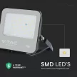 V-TAC 50W LED reflektor 115° 6500K 135LM/W fekete házas (CREE Chip) - 232176
