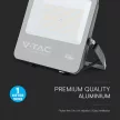 V-TAC 100W LED reflektor 115° 4000K 135LM/W fekete házas (CREE Chip) 1M hosszú vezetékkel - 232186