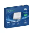 V-TAC 200W LED reflektor 115° 6500K 135LM/W fekete házas (CREE Chip) 1M hosszú vezetékkel - 232216