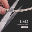 V-TAC LED szalag SMD2835 48LED/M 16,5W/M 1320lm/M 24V IP20 3000K - 23334