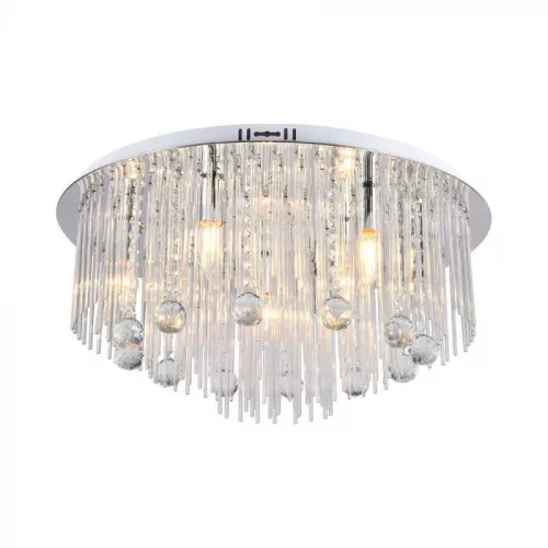 V-TAC LED Kristály csillár 9*E14 Foglalat - 23360