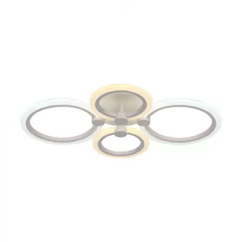   V-TAC Smart Dekoratív mennyezeti LED lámpa távirányítóval 45W 3in1 - 23394